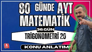 🟥Trigonometri 20 ✅ Sinüs Yarım Açı Formülleri 80 Günde AYT Matematik AYT Matematik [upl. by Llednor]