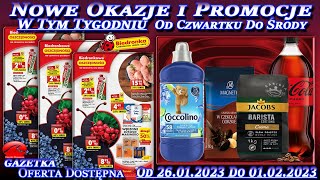 Biedronka Nowa Gazetka Promocyjna Od Czwartku 26012023  W Tym Tygodniu  Nowe Okazje i Promocje [upl. by Vigor]