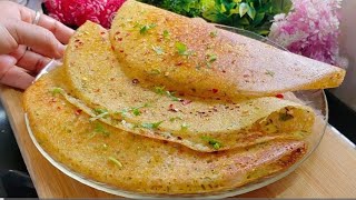 जब रोटी सब्जी बनाने का मन न करे तो 5 मिनट में दो चीज़ों से ये बनालो healthy Breakfast recipeNasht [upl. by Ateekahs]