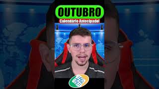 NOVO CALENDÁRIO de OUTUBRO do INSS ANTECIPADO para APOSENTADOS e PENSIONISTAS [upl. by Udenihc]