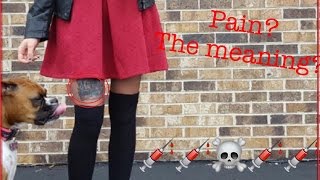 MY THIGH TATTOO  process pain and meaning [upl. by Merrili]