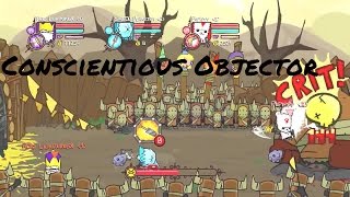 Castle Crashers Remastered Conscientious Objector Achievement [upl. by Siuqaj]