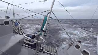 Singlehanded sailing to Antarctica  Entering the drake passage [upl. by Beret]