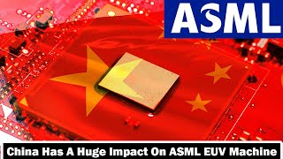 ASML only sold 3 lithography machines in a quarter but the Chinese market has a huge impact on it [upl. by Mufi651]