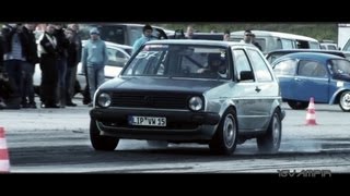 16Vampir VW Golf 2 4Motion 1013HP Best Of 2012 [upl. by Sidalg]