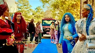 Descendants 4 The Rise of Red NEW SCENE Breakdown  Arrival at Auradon [upl. by Leirad]