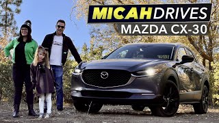 2022 Mazda CX30  Small SUV Family Review [upl. by Naoh]