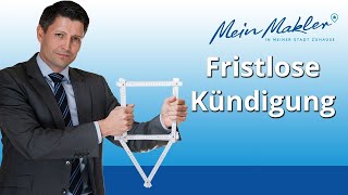 Fristlose Kündigung der Wohnung [upl. by Hubbard]