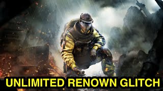 UNLIMITED RENOWN GLITCH IN RAINBOW SIX SIEGE 2022 [upl. by Diamante994]