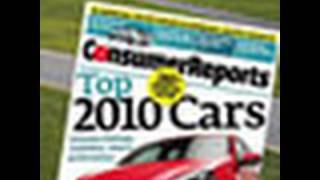 2010 Top Pick Cars  Consumer Reports [upl. by Brita448]