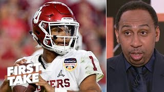 Kyler Murray isnt a 1stround NFL draft pick  Stephen A  First Take [upl. by Mirelle270]