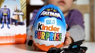 Kinder BatMan Big Easter Edition 2014 Surprise Egg​​​ [upl. by Nav489]