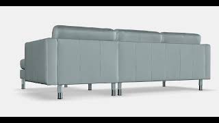 LANDSKRONA 3seat sofa 8  3DModel  AR [upl. by Uos]