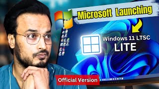 Windows 11 LTSC LITE 2024 By Microsoft🤩  First Look amp Review [upl. by Mylo]