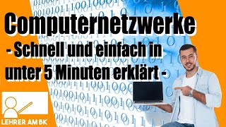 Netzwerktechnik  Einfach und in unter 5 Minuten erklärt [upl. by Cleo167]