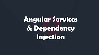 Angular Services amp Dependency Injection in Depth  Angular Concepts made easy  Procademy Classes [upl. by Htidirrem]