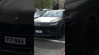 RollsRoyce Cullinan amp Lamborghini Urus Luxury SUV Sound amp Acceleration  Luxury Cars In London 2024 [upl. by Novyaj574]