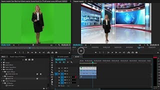 How to Remove Green Screen in Adobe Premiere cc Chroma Key Remove Background Tutorial [upl. by Alyag219]