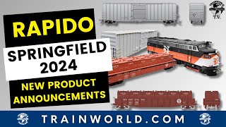 Rapido Trains 2024 Springfield New Product Announcements [upl. by Acinyt]