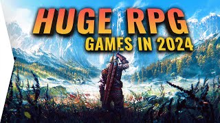 Top 28 ACTION RPGs In 2024  The Best 3rd Person Open World Games [upl. by Neetsirk]