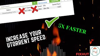 How to increase uTorrent download speed [upl. by Winwaloe226]