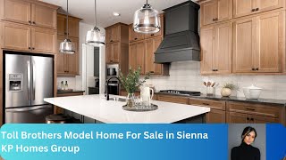 Toll Brothers Draper Model Home in Sienna For Sale Soon [upl. by Berneta]