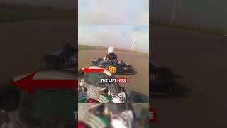 Go kart crash who is at fault f1 crash onboard karting racing [upl. by Halika]