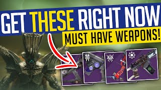 Destiny 2  GET THESE RIGHT NOW Must Have Weapons for Witch Queen  Season 16 Meta [upl. by Gery]