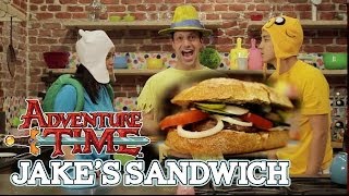 How to make JAKES PERFECT SANDWICH from Adventure Time Feast of Fiction S3 E13  Feast of Fiction [upl. by Hansen]