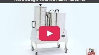 HARD DOUGH CHURROS MIXER MACHINE [upl. by Nahtam541]