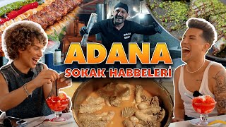 ADANA SOKAK HABBELERİ  İLK DEFA ŞIRDAN YEDİM🙈 [upl. by Haeckel]