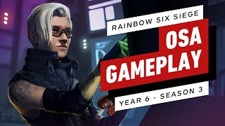 Rainbow Six Siege Osa Gameplay [upl. by Ahsyekat]