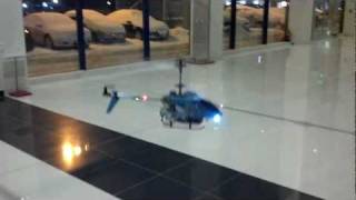 Avatar style F163 Fire Wolf 4ch radio control helicopter [upl. by Tabbie]