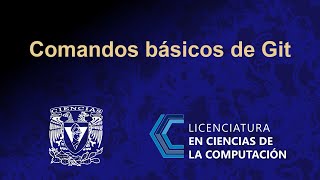 Propedéutico de Ciencias de la Computación Comandos básicos de Git [upl. by Airpac]