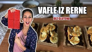 RECEPT ZA POSNE VAFLE  Bez šećera i glutena [upl. by Frida]