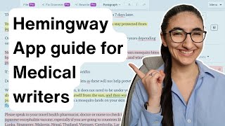 Hemingway App for Medical Writers [upl. by Daukas]