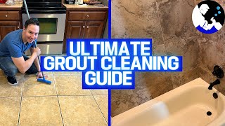 The Ultimate Guide To Cleaning Grout  Floors Tile Showers amp Natural Stone [upl. by Nagel]