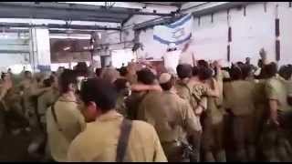 IDF Soldiers singing with followers of the Breslov movement and Rabbi Nachman [upl. by Eachern]