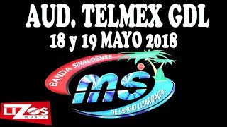 BANDA MS EN AUDITORIO TELMEX GUADALAJARA 18 y 19 MAYO 2018 [upl. by Drannek]