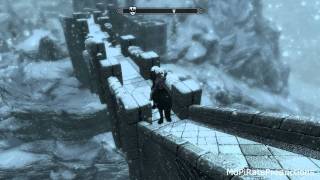 Skyrim Horse Glitches Thalmor Embassy [upl. by Bernelle494]