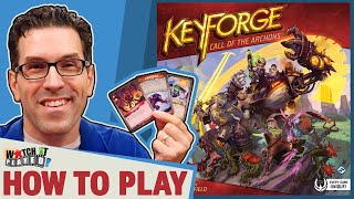 KeyForge  How To Play [upl. by Enelyk]