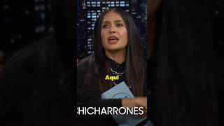 Salma Hayek and her hot Spanish 🔥🔥 salmahayek jimmyfallon spanish spanishlanguage movie [upl. by Thorstein252]