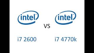 i7 2600 VS i7 4770k is it worth to upgrade [upl. by Aerdnahc]