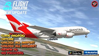 Real Flight Simulator V204 Mod Apk Terbaru Unlock All Airport amp Unlock All aircraft [upl. by Airyk]