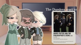 The Dursleys react to Harry’s 1st year  Philosophers stone  Gacha [upl. by Hollander505]