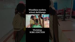 1st day of the project robo junction at woodbine modern school darbhanga RoboJunction school [upl. by Aicil549]