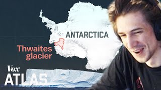 xQc Reacts to Why scientists are so worried about this glacier  Vox  xQcOW [upl. by Moira258]