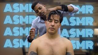 💈STRONG ASMR Tok Sen Massage from Barber Vikram [upl. by Israeli]