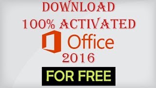 100 activated Microsoft office 2016  How to activate Microsoft office 2016 Professional Plus [upl. by Esilegna]