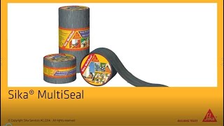 Sika® MultiSeal Tape Bituminous Sealing Tape [upl. by Aihsyla5]